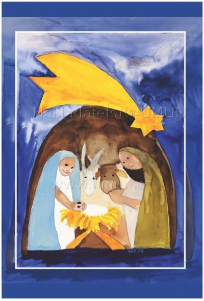 Vánoční přání zn.3423